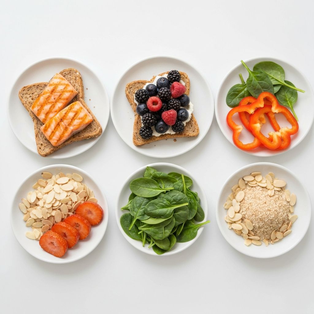 Components of balanced breakfast